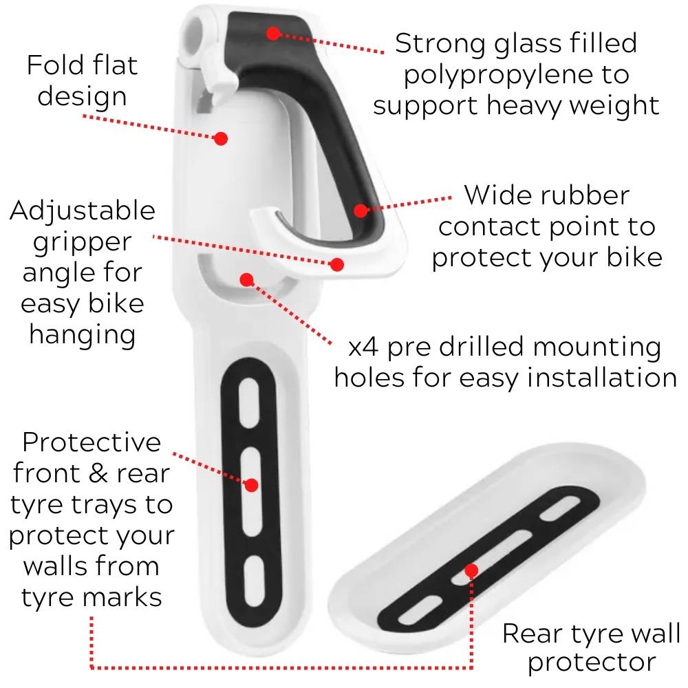 Bike Hanger (x3 Hangers): image 3