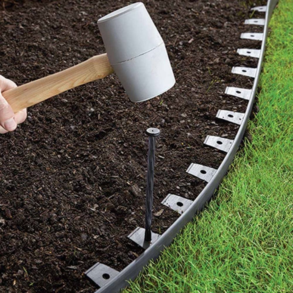 Black Plastic Garden Edging (10cm Face Height): image 2