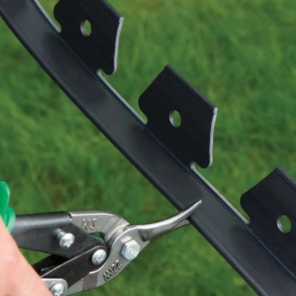 Black Plastic Garden Edging (10cm Face Height): image 4