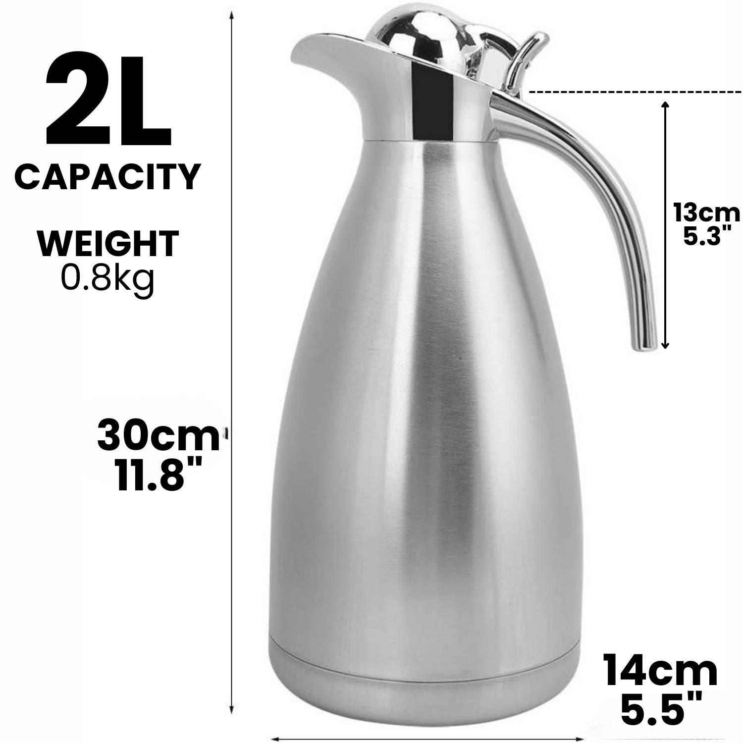 Vacuum Thermos Flask Jug: image 8